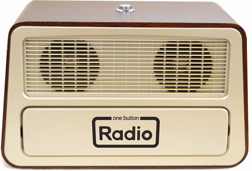 En-knappsradio